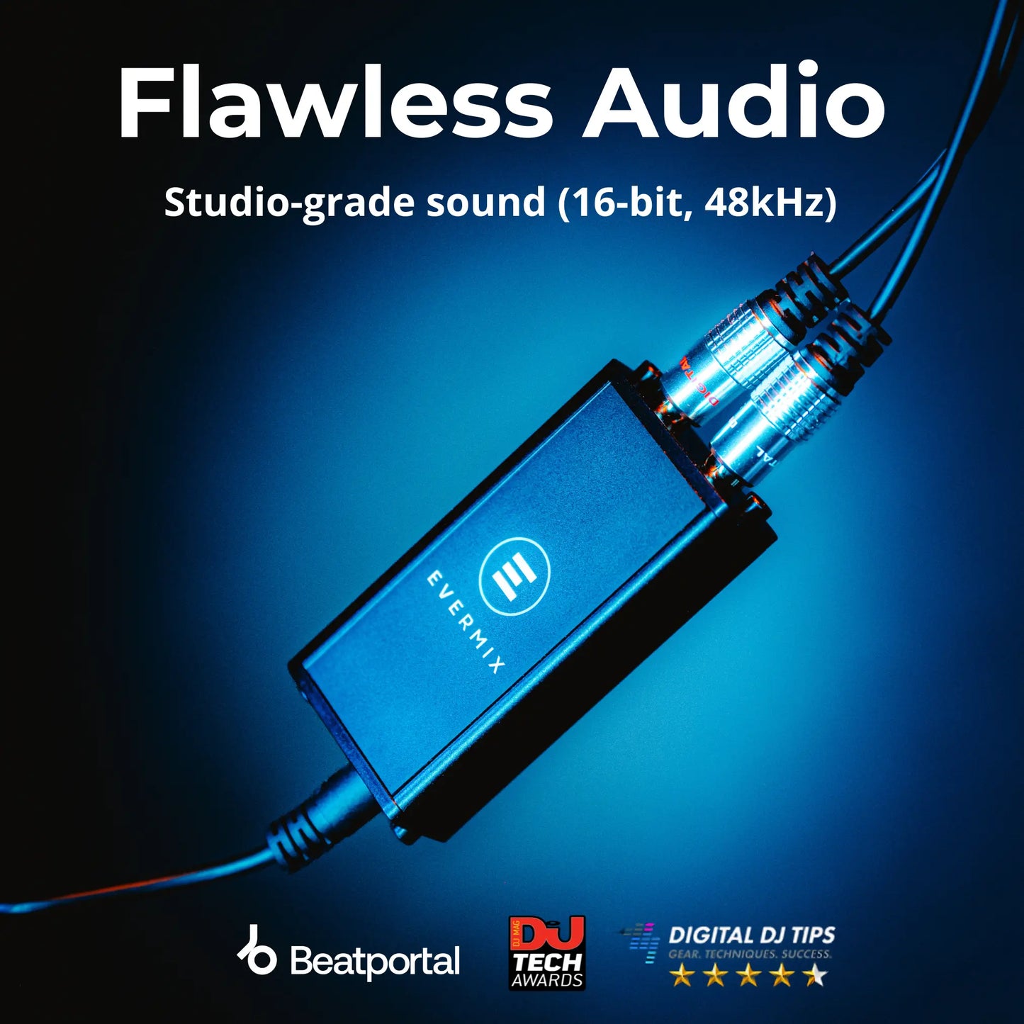 evermixbox5 | pro audio interface for recording and streaming