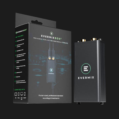 EvermixBox5 | Pro Audio Interface for Recording and Streaming