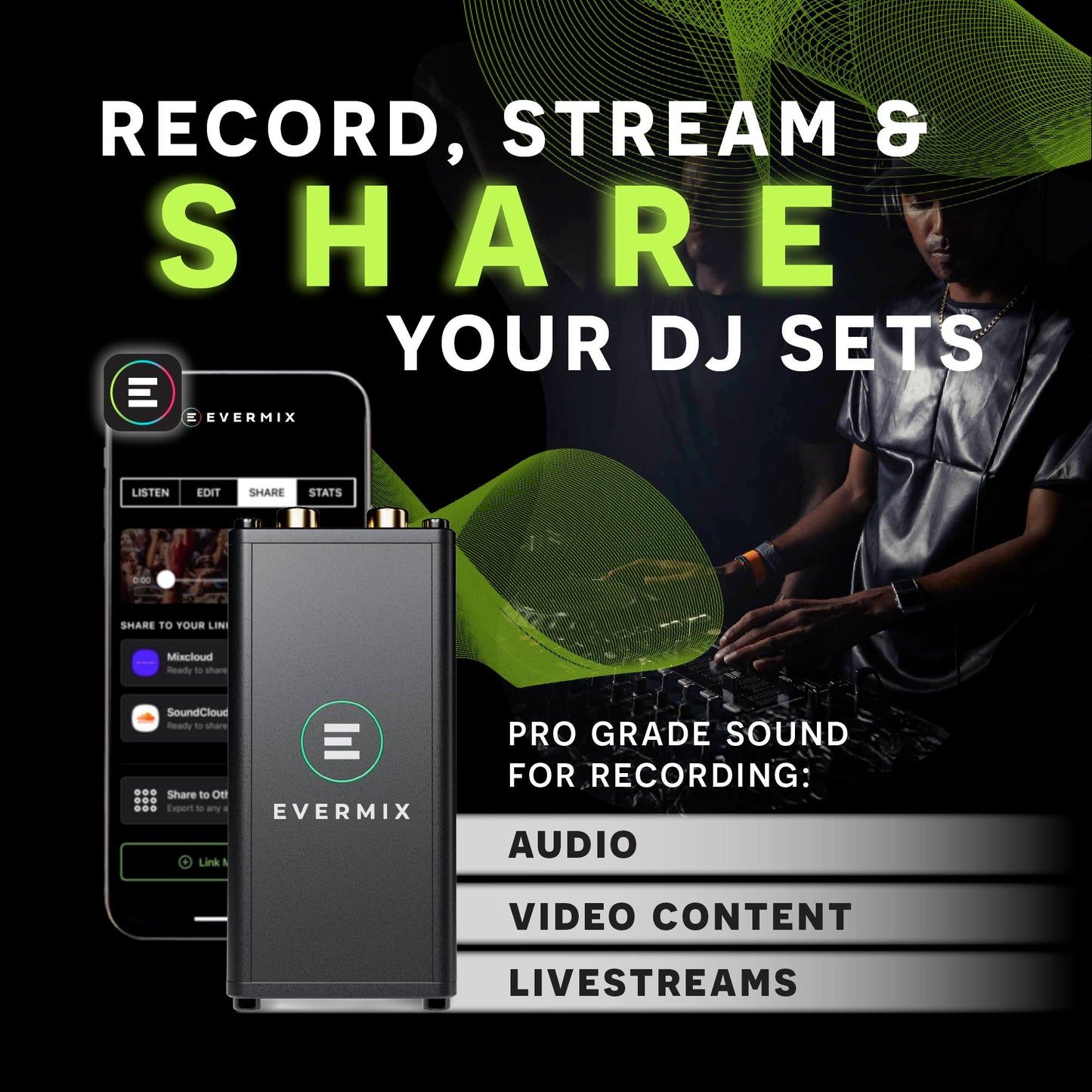 vorverkauf - evermixbox5 | professionelle audioaufnahme + streaming