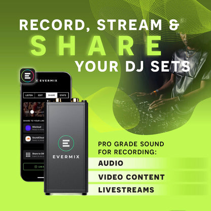 PREVENTA - EvermixBox5 | Grabación y transmisión de audio de calidad profesional